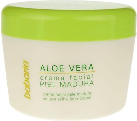 Krem Babaria Aloe Vera do skry dojrzaej (Natural Mature Skins-Face Cream  with Aloe Vera) na dzie i noc 125ml - Opinie i ceny na Ceneo.pl