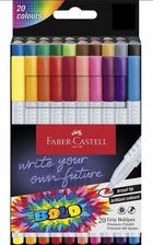 Zdjęcie Faber-Castell Flamastry Grip Boldpen 20Kol - Tuszyn
