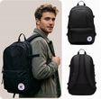 Converse Plecak Szkolny Straight Edge Sportowy 26L Czarny