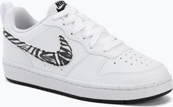 Zdjęcie Buty dziecięce Nike Court Borough Low white/black - Łomianki