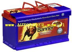 Banner Running Bull Agm 12V 60Ah 640A 560 01 (P+)
