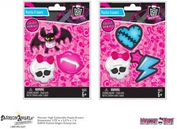 Tm Toys Monster High Gumki Do Ścierania 64005