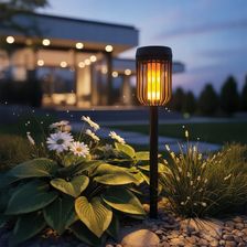 Zdjęcie Eko-Light Lampka Solarna Flame 1800K Ip44 (EKO2501) - Blachownia