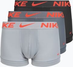 Zdjęcie Bokserki męskie Nike Dri-Fit Essential Micro Trunk 3 pary grey - Grodzisk Mazowiecki