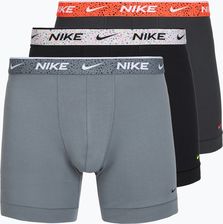 Zdjęcie Bokserki męskie Nike Essential Cotton Stretch 3 pary gray multi - Nasielsk
