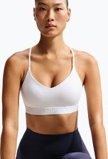 Zdjęcie Biustonosz treningowy Nike Indy Light Support white/stone mauve - Łomianki