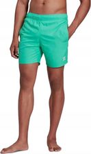 Zdjęcie Męskie szorty zielone ADIDAS ESSENTIALS SS S - Iława