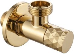 Zdjęcie Ceramika REA Zawór kątowy Diamond Gold 3/4 (REA03617) - Chełmża