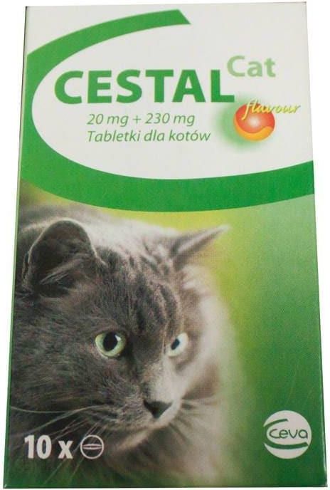  Ceva Cestal Cat Flavour 10Tabl.