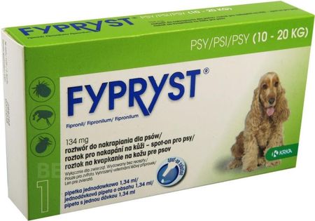 Fypryst 134 Mg Pies 10-20Kg 3 Pipety