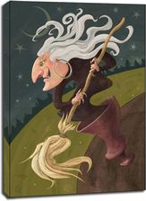 Zdjęcie obraz Baba Jaga na płótnie 40x50 cm 8714598186290 - Orneta