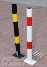 Zdjęcie Pl Stały Słupek Parkingowy "Słupek Stały" Ml H=72 (53) - 72 Cm. Biały - Buk