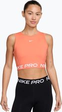 Zdjęcie Top treningowy damski Nike Pro Dri-Fit crimson bliss/white - Radzymin