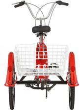 Zdjęcie Kozbike Trójkołowy 6 Biegów Czerwony 24 - Leśna