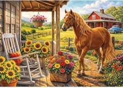 Zdjęcie Trefl  Puzzle 1000 El. Koń Na Farmie - Nowa Ruda