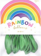 Zdjęcie Partydeco Balony Pastelowe Zielone Rainbow - Bieżuń
