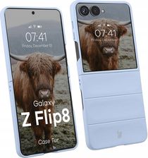 Zdjęcie Etui do tabletu Bizon Galaxy Z Flip 8 Niebieski (COVERTPUFUTERAŁBCTGALZFP8LBL) - Muszyna