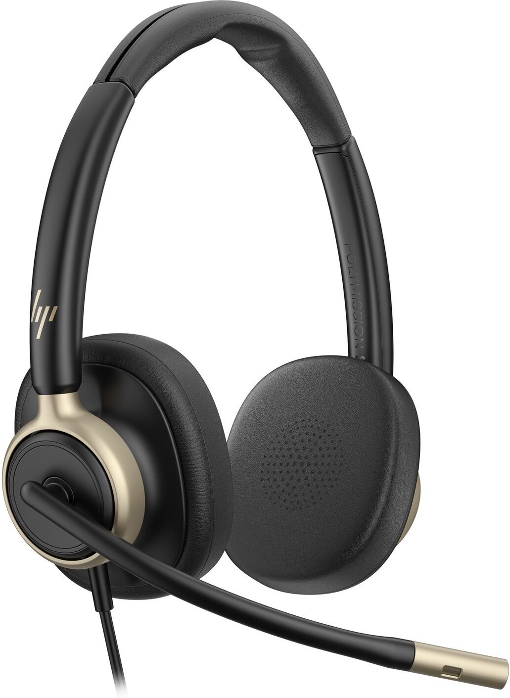 фото Наушники с микрофоном Poly Mission 825 Black (C01FCAA) 1