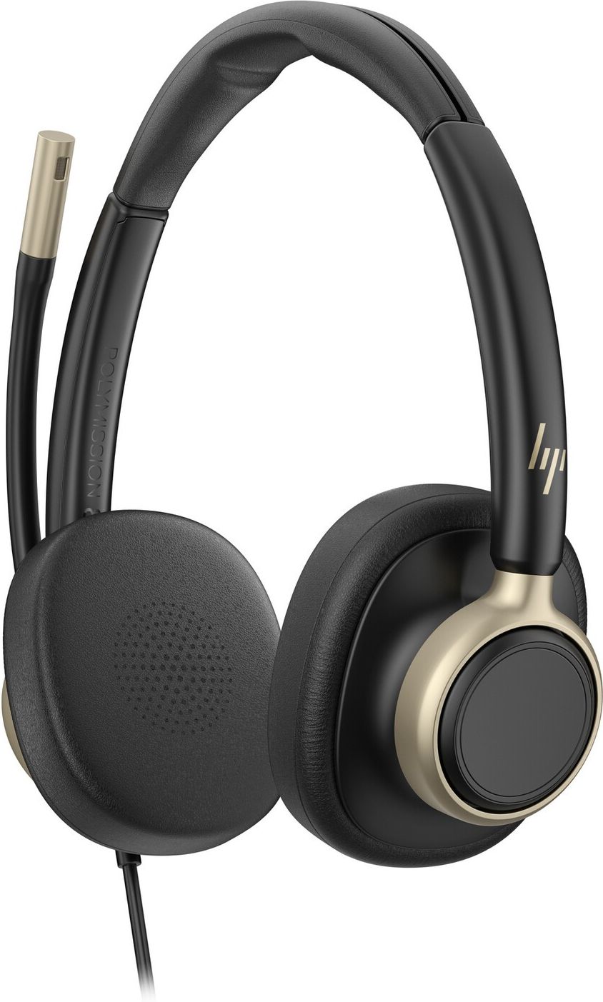 фото Наушники с микрофоном Poly Mission 825 Black (C01FCAA) 2