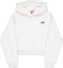 Zdjęcie Bluza damska Alpha Industries Basic Small Logo Hoodie - Pastel Grey/Melange - Oleśnica