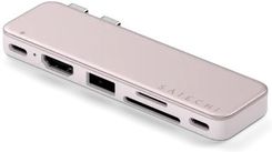 Zdjęcie Satechi 5-in-1 USB-C Snap Hub do Urządzeń Mobilnych Blush - Brwinów