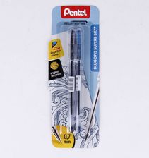 Zdjęcie Pentel Zestaw Długopisów Superb Bk77 Czarny Niebieski 2 Sztuki - Śrem