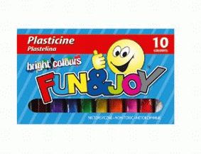 Titanum Plastelina 10 Kolorów Fun&Joy