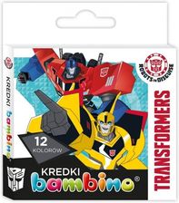 Zdjęcie Bambino Kredki Świecowe 12 Kolorów Transformers - Dobrzyń nad Wisłą