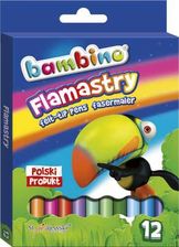 Zdjęcie St. Majewski Flamastry Bambino 12 Kolorów - Świeradów-Zdrój