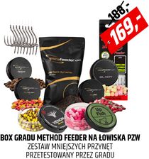 Zdjęcie Sklepwedkarski.Pl Zestaw przynęt method feeder Box Gradu PZW Killer - Czchów