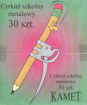 Kamet Cyrkiel Metalowy Na Ołówek