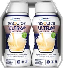 Zdjęcie Nestle Resource Ultra+ Płyn Smak Waniliowy 4X200Ml - Żerków