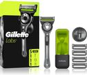 Gillette Labs Maszynka Do Golenia Z Podstawką + Ostrza Zapasowe 5szt.