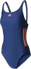 Zdjęcie Adidas Damski Strój Kąpielowy Granatowy Essence Core 3-Stripes 36 - Prabuty