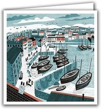 Zdjęcie Silver Birch Cards Karnet Port Mevagissey - Osiek