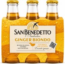 Zdjęcie San Benedetto Ginger Biondo Bezalkoholowy Aperitif 6 × 100 ml - Kołobrzeg