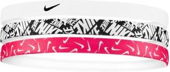 Zdjęcie Nike Opaska Headbands White/Black/Pink 114 3 Szt - Woźniki