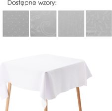 Zdjęcie Obrus Biały 140 220cm Opak 1szt. 4938 - Nowy Targ