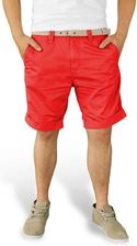 Zdjęcie spodnie krótkie XYLONTUM CHINO SHORTS RED-S - Sępopol