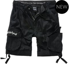 Zdjęcie spodnie bojówki krótkie MOTORHEAD URBAN LEGEND - BLACK-M - Sępopol