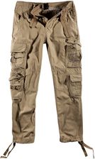 Zdjęcie spodnie bojówki PURE SLIM FIT TROUSERS beige-S - Sępopol
