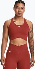 Zdjęcie Top treningowy damski Under Armour Project Rock LetsGo Crssover Top heritage red - Piaseczno