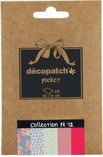 Zdjęcie Decopatch Papier Do Decoupage 5 Ark 30x40cm Kolekcja No 12 Dp012 - Pieniężno