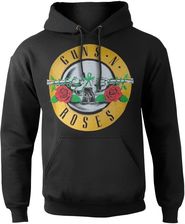 Zdjęcie bluza GUNS N' ROSES - CLASSIC LOGO, z kapturem-L - Sępopol