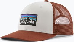 Zdjęcie Czapka z daszkiem Patagonia P-6 Logo Trucker Hat white w/rusty red - Brwinów