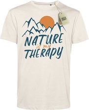 Zdjęcie NATURE IS MY THERAPY koszulka męska off white XL - Sępopol