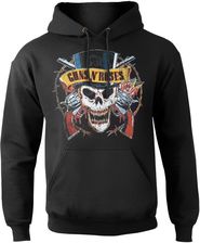 Zdjęcie bluza GUNS N' ROSES - DISTRESSED SKULL, z kapturem-L - Kętrzyn