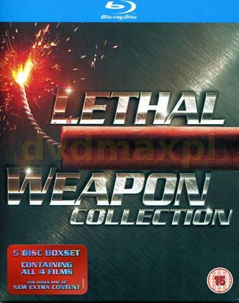 Zabójcza Broń 1-4 [BOX] (Blu-ray)
