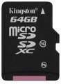 Kingston microSDXC 64GB Class 10 (SDCX10/64GBSP)
