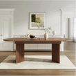 Stół Rozkładany Zaokrąglone narożniki 160-200x90 cm MDF KOD: 4071275253008